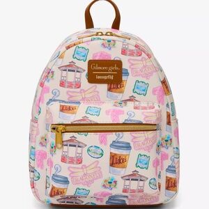 Loungefly Gilmore Girls Stars Hollow Icons Mini Backpack